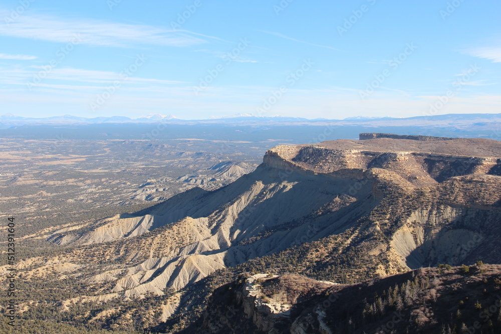 View from Mesa Verde National Park, Colorado View from Mesa Verde National Park, Colorado