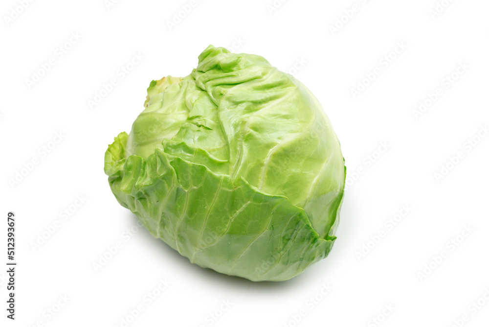 Cabbage isolated on white background. Cabbage isolated on white background.