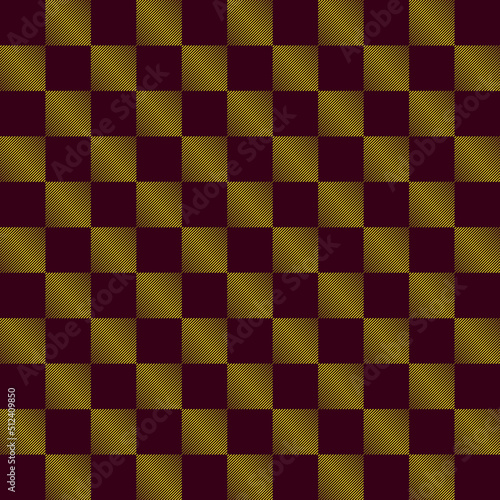 Wallpaper Mural Brown and yellow classic wool fashionable textile abstract background pattern vector illustration Torontodigital.ca