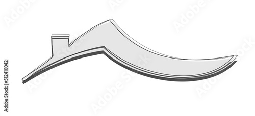 logo de toiture dessin
