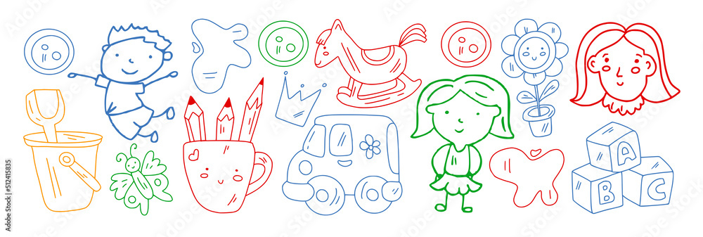 School, preschool, education. Creativity and imagination. Little children online education, e-learning. School, preschool, education. Creativity and imagination. Little children online education, e-learning.