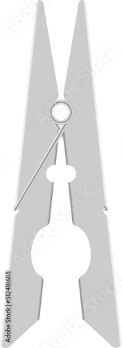 Clothes pin clipart design illustration