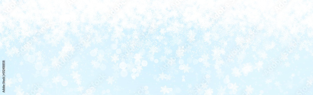 Abstract Banner Backgrounds snow on blue backgrounds , illustration wallpaper