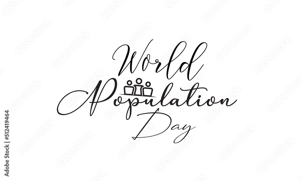 World population day. July 11. Vector illustration,banner,greeting card or poster of world population day. World population day. July 11. Vector illustration,banner,greeting card or poster of world population day.