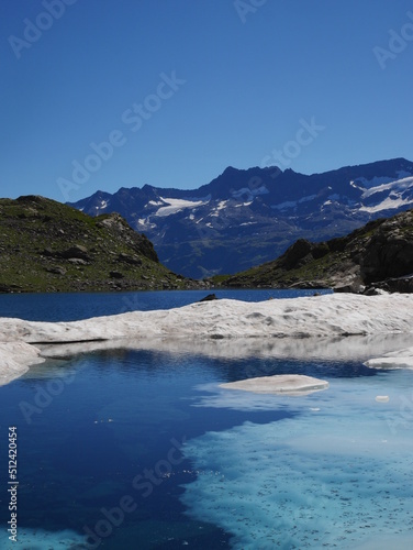 lake in the mountains