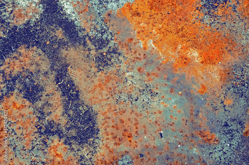 rusty metal background