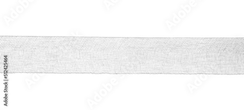 Fotografi Medical bandage isolated on white, clipping