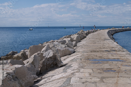 Tapety artystyczne Umag - port