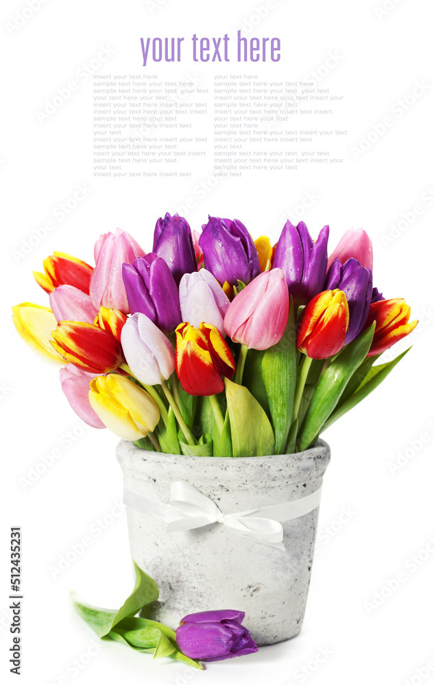 Obraz premium bouquet of tulips