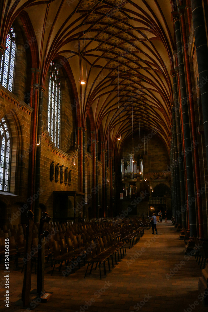 Interior of the Bremen Cathedral in the city of Bremen, Germany Interior of the Bremen Cathedral in the city of Bremen, Germany