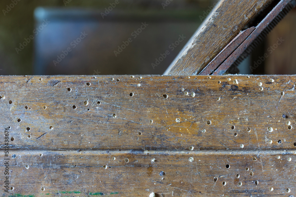 Chiaroscuro Still life with the beading Plane and the Wood-worms Chiaroscuro Still life with the beading Plane and the Wood-worms