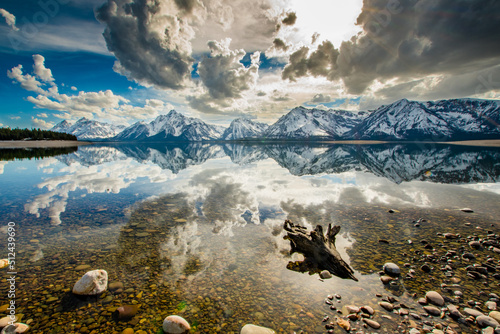 Mountain Reflection at Colter Bay