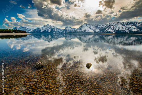Mountain Reflection at Colter Bay