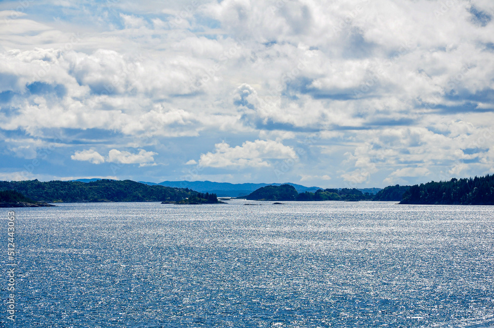 view over the oslo fjord