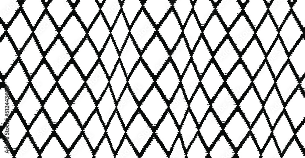 Fototapeta premium Rough texture. Broken plaster wall effect. Grunge worn damask pattern design. Distressed fabric texture. Overlay texture design. Vector illustration. Eps10.