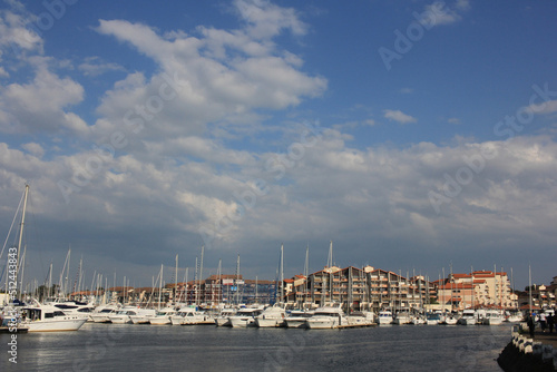 boats in the harbor © Josefotograf