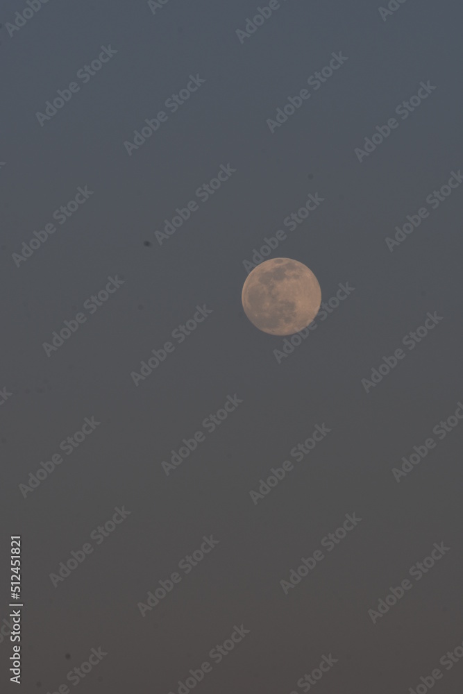Beautiful full moon in corfu island, Greece Beautiful full moon in corfu island, Greece