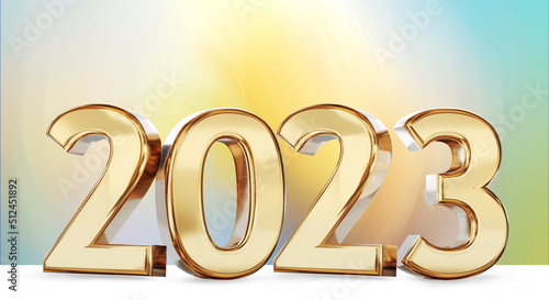 2023 golden symbol bold let...