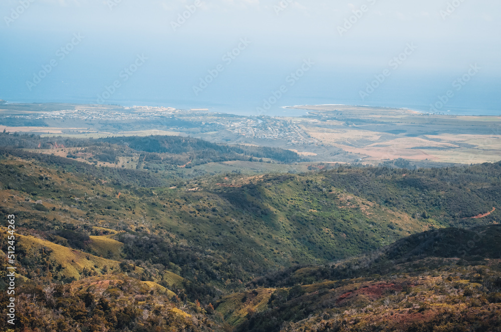 view from the mountains