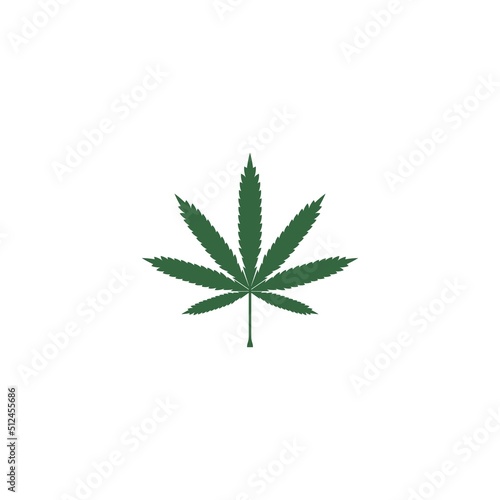 Cannabis leaf logo