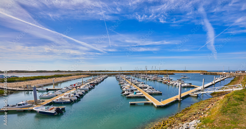 Naklejka premium Port Bail Marina