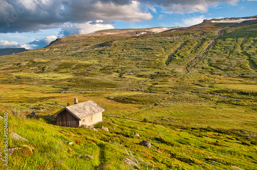 Lonely Cabin, Hallingskarvet NP, Norway