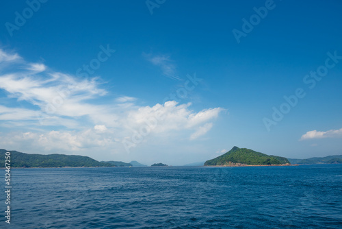 青い海青い空 長島海峡 戸島 © eddiemgg