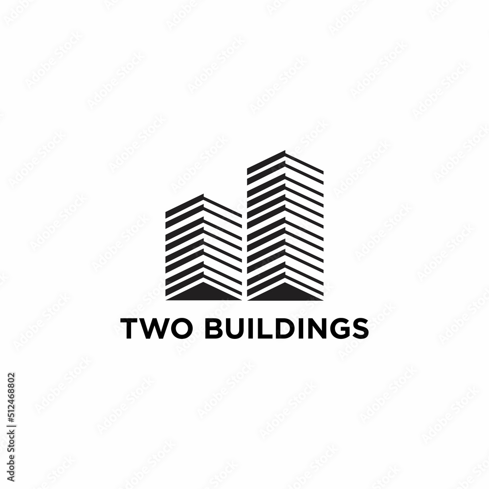 Two buildings logo