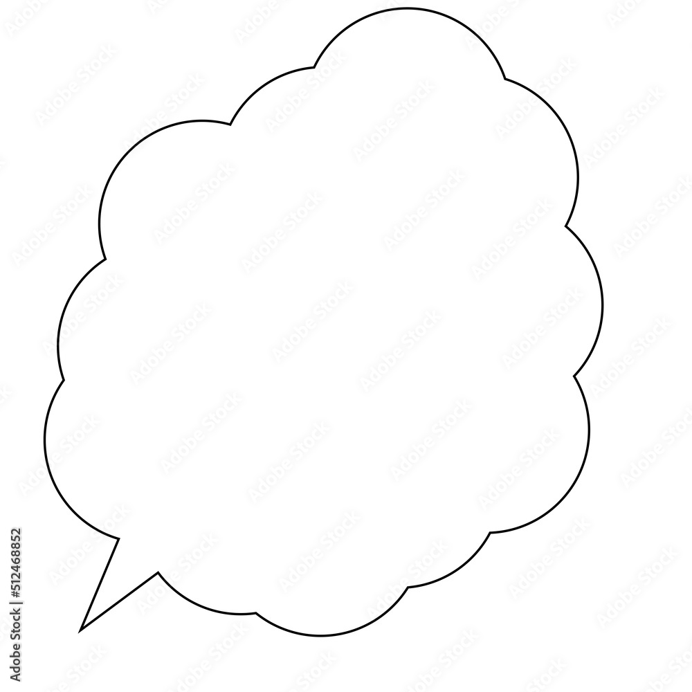 Simple cartoon-style vertical balloon single item, black, no fill Simple cartoon-style vertical balloon single item, black, no fill