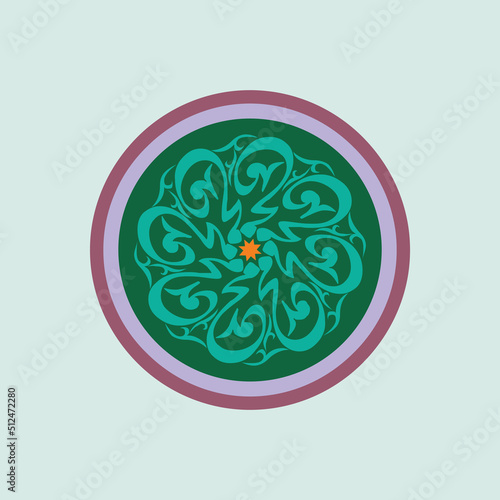Muhammad's pronunciation calligraphy is perfect for wall decoration, book covers and more
