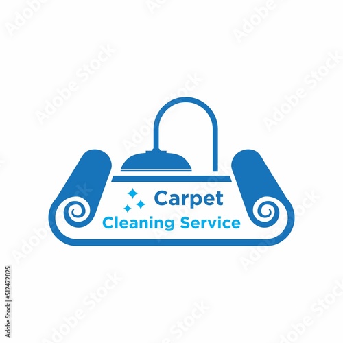 Carpet Logo - Carpet Cleaning Service Logo Template