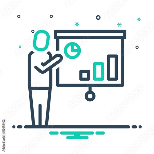 Mix icon for presented