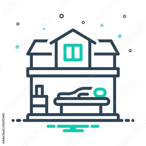 Mix icon for lodging