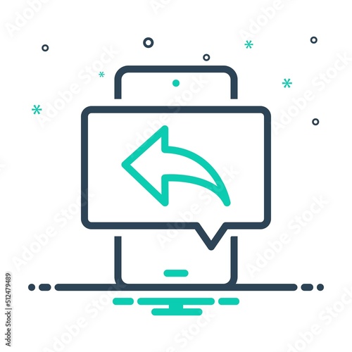 Mix icon for replies