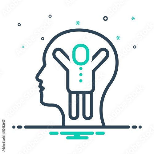 Mix icon for motivation
