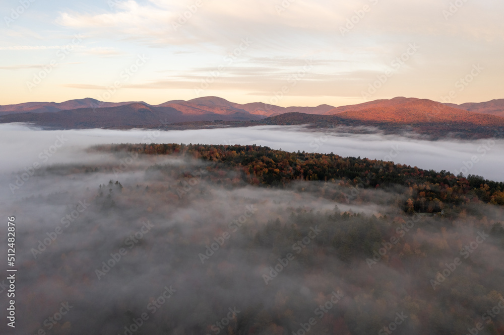 Obraz premium Peak Foilage - Stowe, Vermont