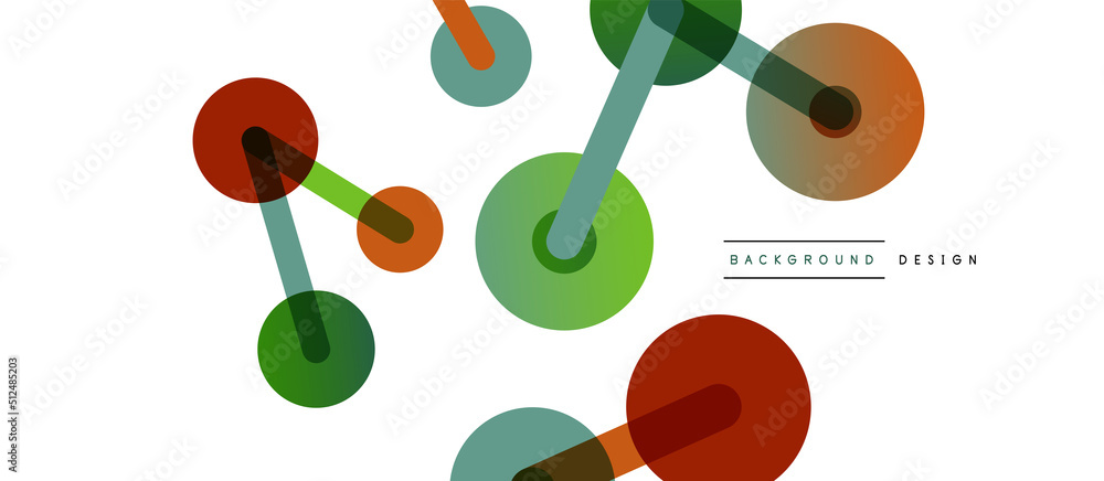 Line points connections geometric abstract background. Circles connected by lines. Trendy techno business template for wallpaper, banner, background or landing Line points connections geometric abstract background. Circles connected by lines. Trendy techno business template for wallpaper, banner, background or landing