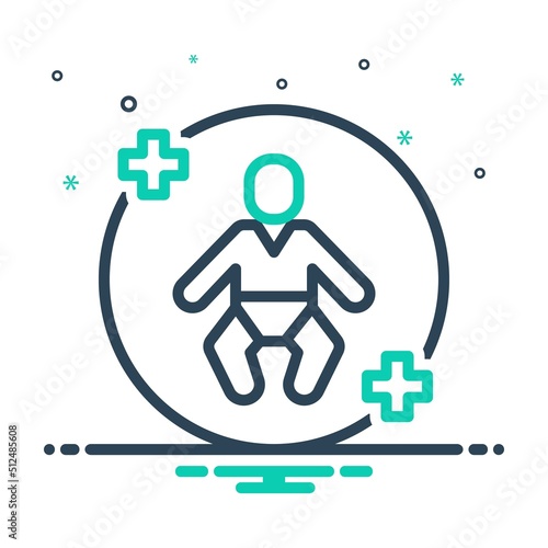 Mix icon for pediatric