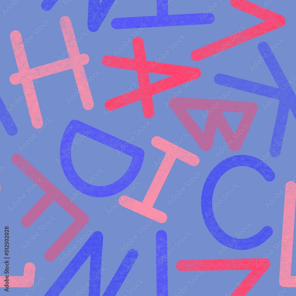 School seamless alphabet pattern for fabrics and textiles and packaging and kids and wrapping paper School seamless alphabet pattern for fabrics and textiles and packaging and kids and wrapping paper