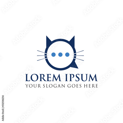 pets talk logo , veterinary logo