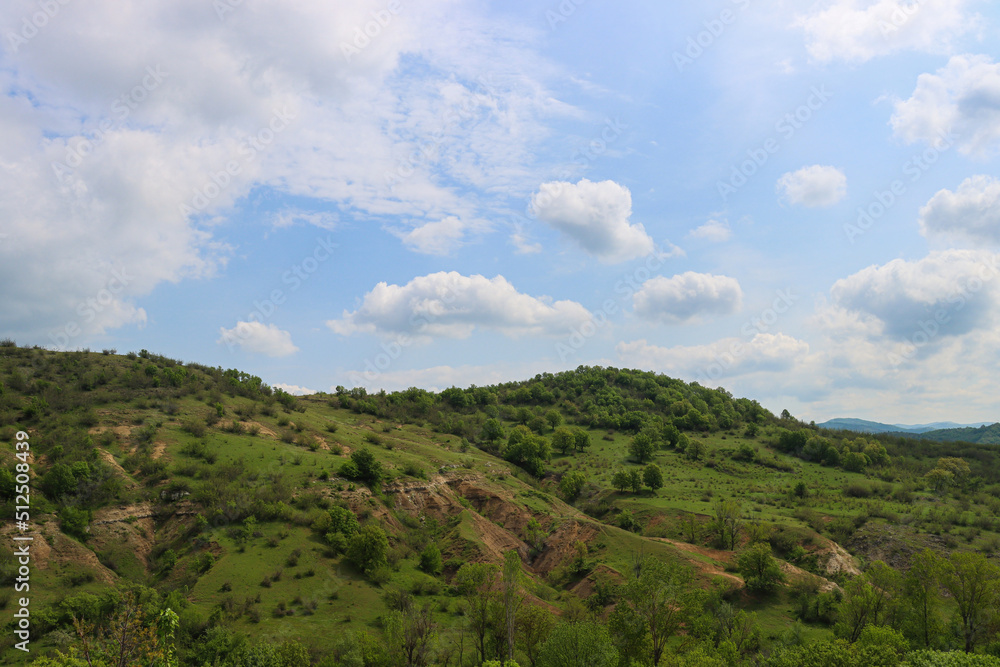 Green hill in the eastern Rhodopes Green hill in the eastern Rhodopes