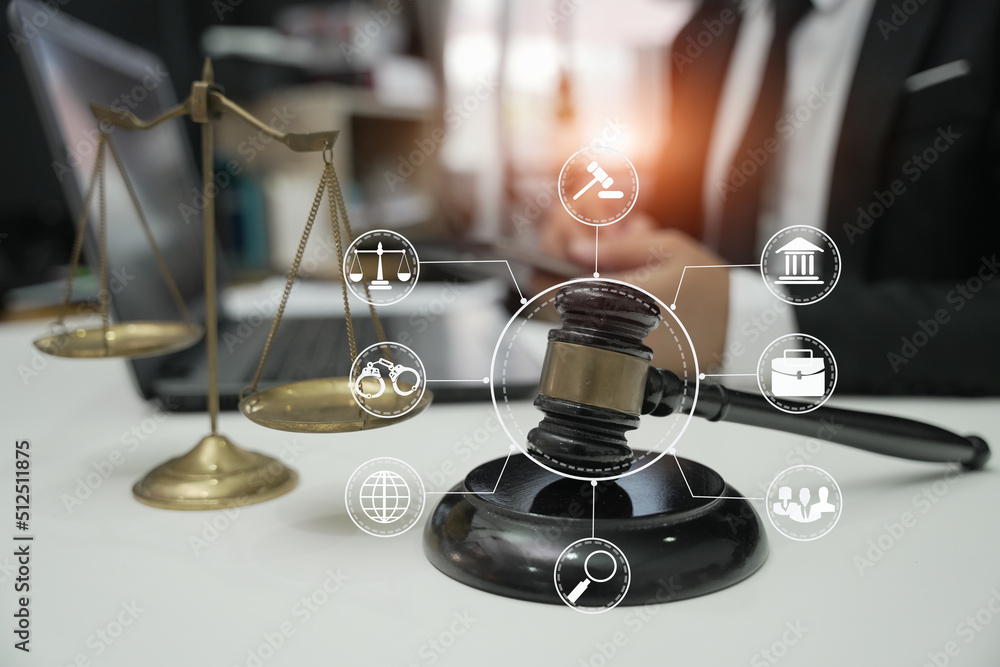 Lawyers having Concepts of Legal services at the law office Lawyers having Concepts of Legal services at the law office