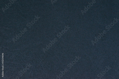 Photography Texture of dark fabric for bags, gray background with copy space