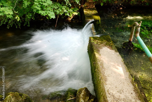 Wehr an der Alme nahe der Almequelle photo