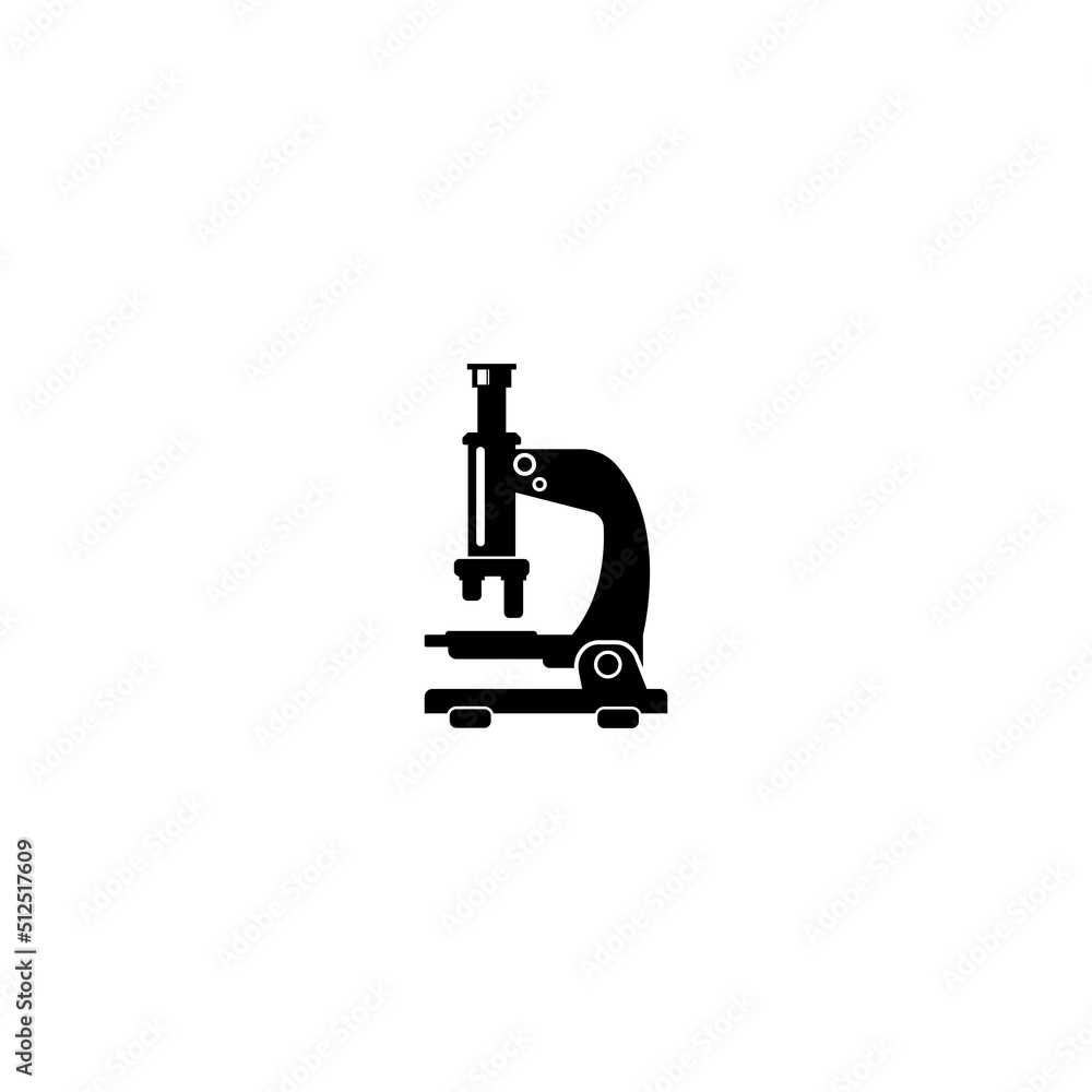 Microscope icon vector, logo design illustration Microscope icon vector, logo design illustration