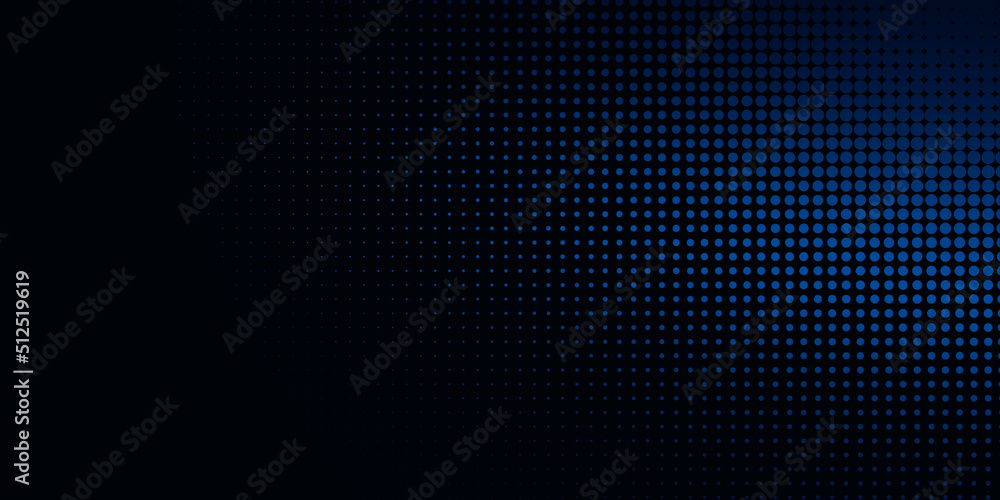 Abstract Dark Digital blue dots background Abstract Dark Digital blue dots background