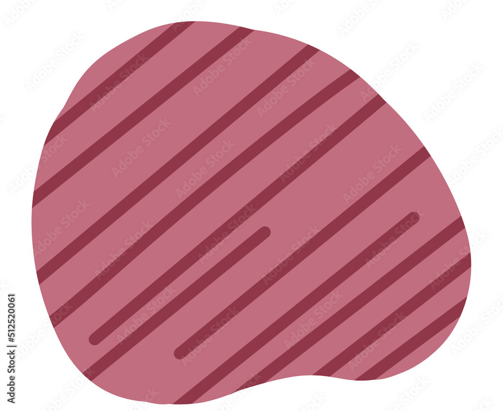Hand drawing blob and parallel graphic lines hip organic art abstract element Hand drawing blob and parallel graphic lines hip organic art abstract element