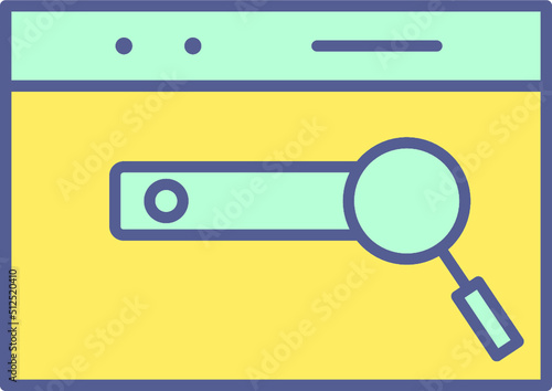Unique SEO Vector Icon
