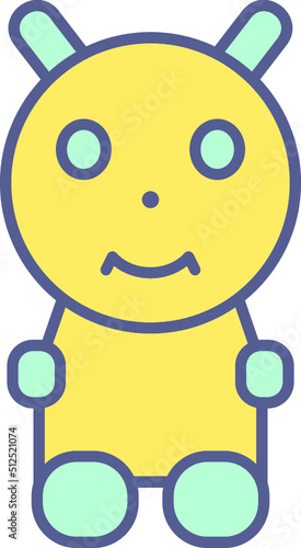 Unique Toys Vector Icon