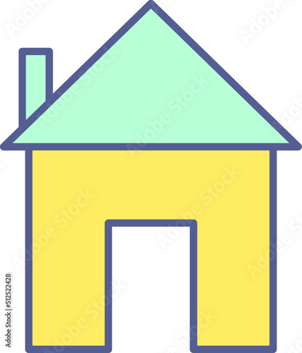 Unique Homepage Vector Icon